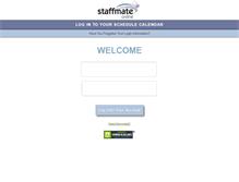 Tablet Screenshot of maxfood.staffmate.com